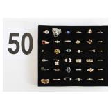 Lot of Costume Rings