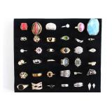 Lot of Costume Rings