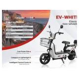 TWO-WHEELED ELECTRIC VEHICLE 2026 Unused EV-White