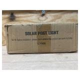 JOFIOS Solar Post Cap Lights Outdoor 12pack, Waterproof Solar Powered Deck Fence Post Lights for 4x4 Wood/Vinyl Posts, Solar Outdoor LED Light with Cool/Warm Lighting Decorate Garden Patio Porch