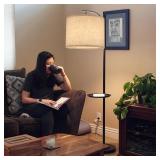 Large Lamp Shades Set of 2, Beige Drum Lampshades 13