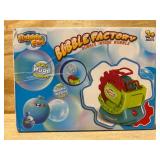 Bubble Machine for Toddlers Kids & Pets, with 8oz Safe Solution, Extra Large & Bubbles in Bubble Maker, Children & Pets Dog Toys Gift, Indoor/Outdoor Birthday Wedding Party Bubble Blower