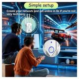 WiFi Extender Signal Booster for Home: 5G/2.4G Internet Repeater Range