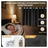 TANGWIN Nickel Wrap Around Curtain Rods:Blackout Heavy Duty Adjustable Window Curtain Rod for Bedroom Kitchen,Modern Decorative Curved French Metal Single Drapery Rod Easy Install,Satin Nickel 28-48"