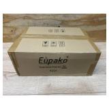 Eupako 200 Pack 5 OZ Plastic Mini Dessert Cups - Clear Small Parfait Cups, Square Appetizer Cups for Fruit, Pudding, Mousse, Ice Cream, Party, Wedding, Valentine