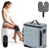 ICYTHRP Cold Therapy Machine with Programmable Timer, FSA Eligible HSA, Portable Ice Machine for Knee After Surgery, Programmable Recovery System for ACL, TKR & Sports Training with Specific Knee Pad