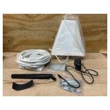 Cell Phone Booster for Home & Multi-Room,Up to 7,000 sq ft,Cell Phone Signal Booster for Band 5/12/13/17,Boost 5G 4G Data for All U.S. Carriers FCC Approved (Light Blue)