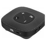 Cyber Acoustics Conference Speakerphone (SP-2000) - USB and Bluetooth, Advanced DSP with 360 Degree Noise Cancelling Microphone with 3m Range, 66 Ft BT Wireless Range