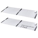 SVD.PET 2-Pack Pet Training Mat with Tester, Pet Shock Pad, Dogs & Cats Electronic Repellent mat for Indoor, 3 Training Modes, 5 Levels, Pet Safe Mode (White controler 48" X 20")