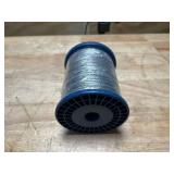 Houseables 1/4 Cable, Wire Rope, 1/4" OD, 0.149" ID, 7x7 Braided, Coated Cable, Vinyl Coated Wire Rope, Clothes line, Clothesline, Aircraft, Tension, Galvanized Metal, Steel, Plastic Covered, 500 Feet