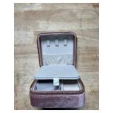 Benevolence LA Plush Velvet Travel Jewelry Box   Featured in Oprah