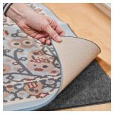 Waterproof Rug Pad, 7x9 Ft Under Area Rug Carpet Pad, Non Slip Rug Pads for All Floors and Hardwood Floors Finishes, Keep Carpets in Place Soft and Prevent Rug from Wrinkling or Buckling