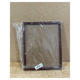 Heimlove 8x11 Picture Frame Solid Oak Wood,11x8 Premium Frames for Wall Hanging or Tabletop,Photo Frames 8 x 11 Natural with No Mat,Tempered Glass,Wall Kit,Walnut Color