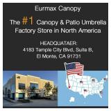 Eurmax USA New 10x10 Pop Up Canopy Replacement Canopy Tent Top Cover, Instant Canopy Top Cover ONLY, Choose 30 Colors,Bonus 4PC Pack Weight Bag (Black)