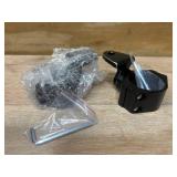 360  Roating UTV Mount Bracket for Flag/LED Whip Light/Antenna Fits 1.75-2inch Roll Bar Compatible with All UTV Can Am Maverick X3 Commander Polaris RZR 900 1000 XP Pro, Pack of 2