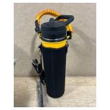 RAYMYLO Insulated Water Bottle 24 oz, Triple Wall Vacuum Stainless Steel (Cold for 24Hrs, Hot for 12Hrs), Leak Proof & Non-BPA, Modern Water Flask Jug with Paracord Handle & Straw Spout Lids