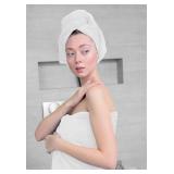 Avalon Towels Bath Towels Set of 4, Size 30 x 60 Inches - 60% Cotton, 40% Viscose Made from Bamboo, Soft and Absorbent, Quick Drying, Lightweight, Perfect for Daily Use