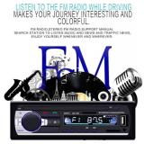 $16 Multimedia Car Stereo Single Din Bluetooth Audio Hands-Free Built-in Microphone MP3 Player No CD/DVD Player USB Port AUX Input FM Radio Receiver Remote Control