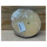 $15 FSWCCK 2 Pack Nature Unfinished Round Wood Slices, 8-9 Inches Wooden Circle, Large Wood Slabs for Weddings Centerpieces Decor and DIY Painting Crafts (8"-9")