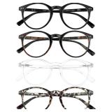 $14 Yogo Vision Reading Glasses for Women Men Blue Light Blocking Reading Glasses Round Readers