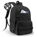 $26 Uselike Travel Backpack for Women, 15.6 Inch Laptop Backpack, Quilted College Bookbag, Cute Work Backpacks, Water Resistant