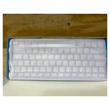 $20 OMOTON Ultra-Slim Bluetooth Keyboard for iPad 11th/10th/9th/8th/7th, iPad Pro/Air/Mini and iPhone Series, Wireless iOS Keyboard with 12 Multimedia Keys for Office, Home, Travel, School, Purple