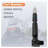 $140 28337917 400903-00074D 7275454 Fuel Injector with Seal Compatible with Delphi Doosan D24 D18 For Bobcat E32 E35 E42 E45 E50 E55 E85 S450 S510 S550 S570 T450 T550 T590