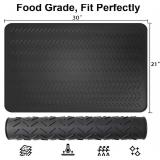 $22 Stove Top Covers for Electric Stove, Thickened Premium Silicone Stove Mat for Glass Top Stove, 30 x 21 Glass Stove Top Cover Protector, Oven Range Top Cover, XL Dish Drying Mat