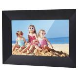 $67 Kodak 7 Inch Black Digital Picture Frame 32GB Storage, Auto-Rotate Instant Photo & Video Sharing Perfect for Family Photos Remote Uploads, Digital Display, Easy Setup