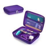 $14 Hard Case Compatible with 3Doodler Start+ Essentials (2023) for 3D Pen Set for Kids, Art Activity Set Carrier Case for Printing Filament Refill and USB Charger,Purple (Box Only)