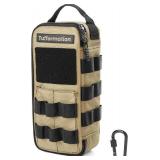 $19 Tufformation Heavy Duty Small Tool Bag Pouch Portable Utility Organizer Case with Zipper Handle. Perfect for EDC, Motorcycle, Road Bike, Electricians & More