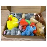 $23 Roowest 24 Sets End of The Year Student Gifts Graduation Mini Stuffed Animal with Cards of 2026 Bulk Gifts from Teacher Preschool Kindergarten Classroom Reward Favor Gift (Animals)