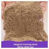 $13 Kinetic Sand, 3lbs Beach Play Sand, Moldable Sensory Toys for Kids, Resealable Bag (Packaging May Vary), for Ages 3 and up