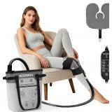 $90 Cold Therapy Machine, Programmable Ice Machine for Knee After Surgery, Portable Knee Replacement Recovery System, Cryotherapy Pain Relief with Pad (Universal Pad+Machine)