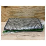 $28 eqivei Kitchen Rugs and Mats Non Skid Washable Set of 2 PCS, Absorbent Runner Rugs for Kitchen, Front of Sink, Kitchen Mats for Floor, 17.3"x 47"+17.3"x 29" (Black)