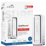 $169 ARRIS SURFboard SB8200 DOCSIS 3.1 Multi Gig Cable Modem | 2 -1Gbps Ethernet Ports | Works with Xfinity, Cox, Spectrum | For Cable Internet Plans up to 2Gbps | Modem Only, Router Required