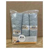 $14 BlueSnail Quilted Thicker Waterproof Changing Pad Liners 3 Count(Gray 13" x 27")