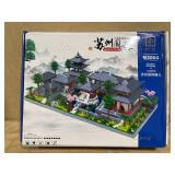 $33 Micro Mini Chinese Architecture of Suzhou Garden with Cherry Blossom Tree Building Blocks Set with LED Light, Botanical Collection Building Set for Adults, 14+ Teens (3888 Pcs)