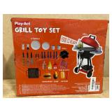 $45 JOYIN Kitchen Toy Set, BBQ Play Grill, Cooking Toy Set, Little Chef Play, Kids Grill Playset Interactive BBQ for Kids with Light & Sound, Birthday Gift for 3 4 Year Old Boys Girls Outdoor Toys