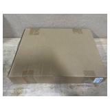 $36 Folding Side Table, Adjustable C-Shaped End Table for Couch, Metal Frame TV Tray Table for Sofa Living Bedroom Bedside Coffee Small Spaces (Brown, 15.8" L x 11.8" W)