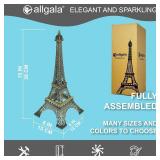$23 allgala 15" Eiffel Tower Statue Decor Alloy Metal, Bronze