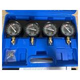$61 Motorcycle Carburetor Sync Tool Kit, Universal Fuel Vacuum Balancer Carb Synchronizer, Balancing Synchronize Gauge Set for Honda Yamaha Kawasaki Suzuki GS KZ XS(Blue)