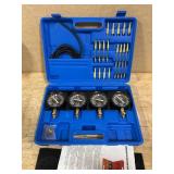 $61 Motorcycle Carburetor Sync Tool Kit, Universal Fuel Vacuum Balancer Carb Synchronizer, Balancing Synchronize Gauge Set for Honda Yamaha Kawasaki Suzuki GS KZ XS(Blue)