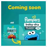 $45 Pampers Diapers - Baby Dry - Size 3, 168 Count, Absorbent Disposable Infant Diaper (Packaging May Vary)
