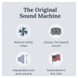 $40 Yogasleep Dohm (Charcoal) The Original White Noise Machine, Relaxing Natural Sound from a Real Fan, Noise Cancelling for Office Privacy, Sleep Aid for Adults & Baby, Travel Size Pink Noise Machine