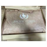 $99 Pacific Coast Down Pillow, Luxury Hotel Collection Bed Pillow for Sleeping, Standard Size of 1, 100% Organic Cotton Shell, 650 Fill Power, Soft Pillows, Suit for Stomach Sleepers
