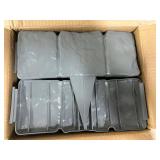 $25 Garden Landscape Edging Borders No Dig,16 ft Lawn Edging for Landscaping,Plastic Fencing Lawn Border,Imitation Stone Fence for DIY Outdoor Patio Balcony Yard Landscaping (20pcs, Gray)