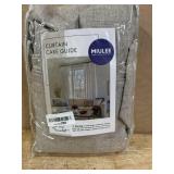 $24 MIULEE 100% Blackout Curtains for Bedroom, Linen Solid Luxury Decor Thermal Insulation Room Darkening Drapes for Living Room Back Tab Rod Pocket 42 x 84 Inches, 2 Panels,Greige