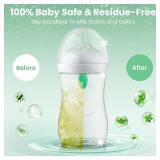 $40 120 PCS Detergent Tablets, Detergent Washing Tablets for MOLWAY, Momcozy, GROWNSY, Baby Brezza Bottle Washer, Remove Milk Residue & Odor, for All Baby Bottle Washers