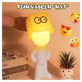 $18 White Elephant Gifts for Adults,Valentines Day Gifts for Him Her, Dimmable Boy Table Lamp Funny Night Light, Anniversary Gag Gifts for Dad Men Boyfriend Teen, Birthday Fathers Gifts for Men Women